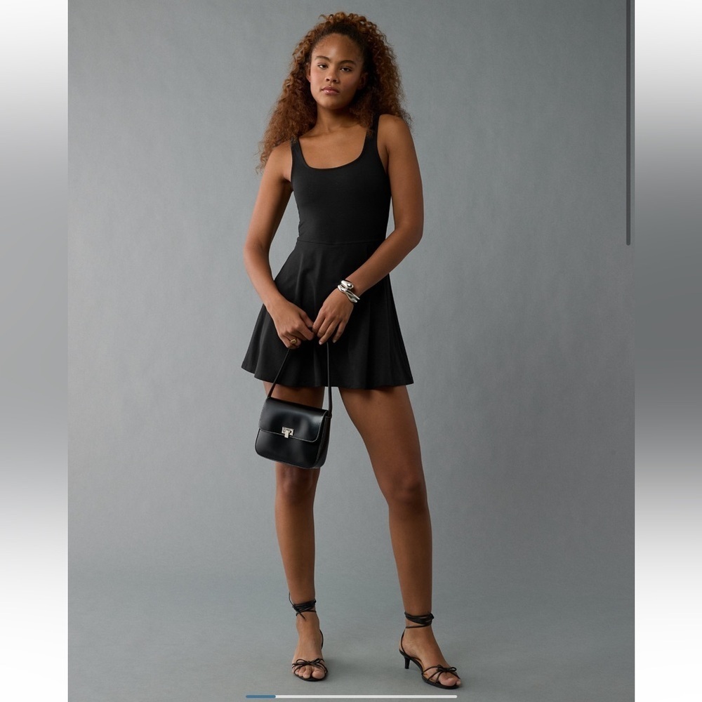 [American Eagle] NWT Knit Fit & Flare Mini Skort Dress